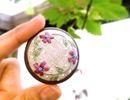 駅近！〜コロンと可愛い刺繍ブローチ