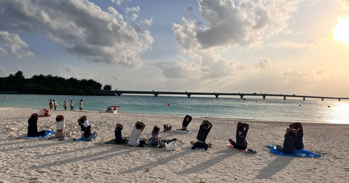 Shamisen morning yoga 
