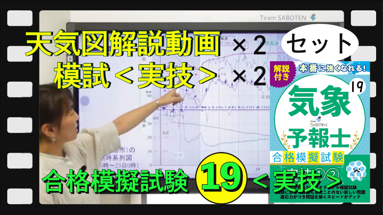 ＜実技＞模試２科目と解説動画２科目のセット【模擬試験シリーズ１９】