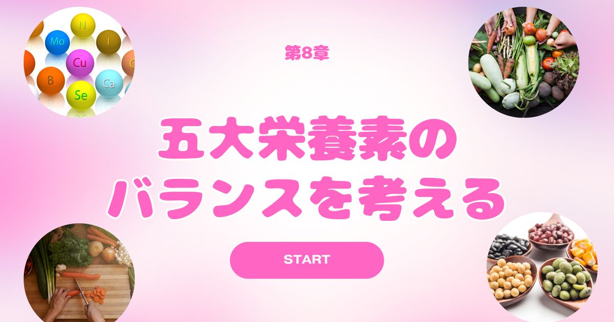 人と犬の健康教室　第８章「五大栄養素のバランスと注意点」
