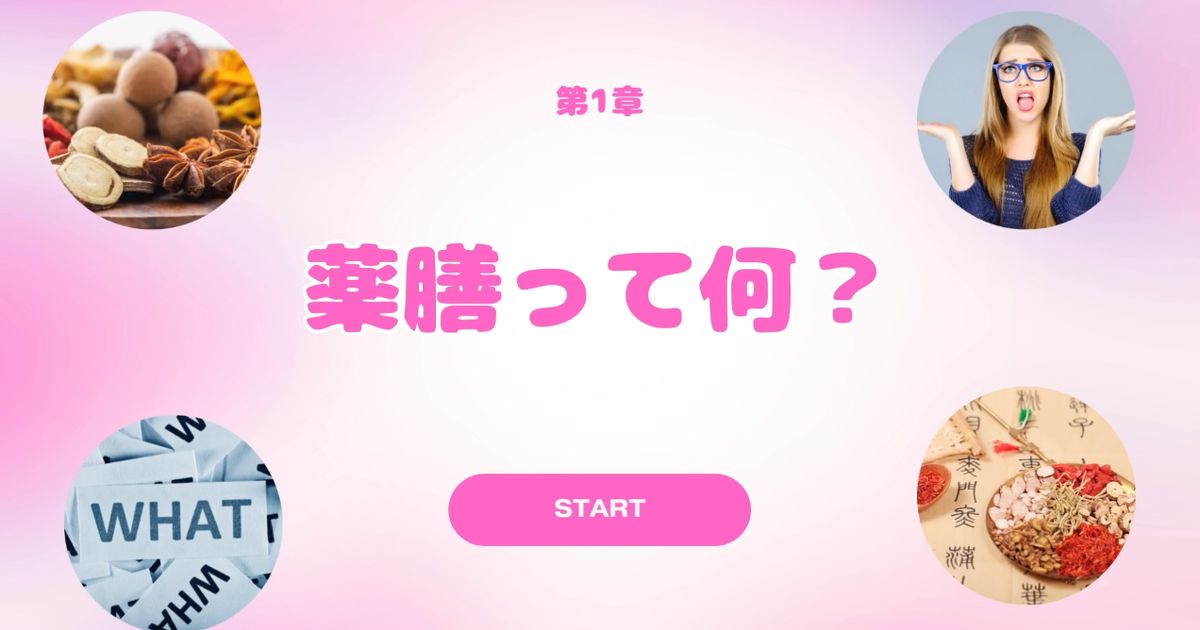 人と犬の健康教室　第１章改訂「薬膳て何？」