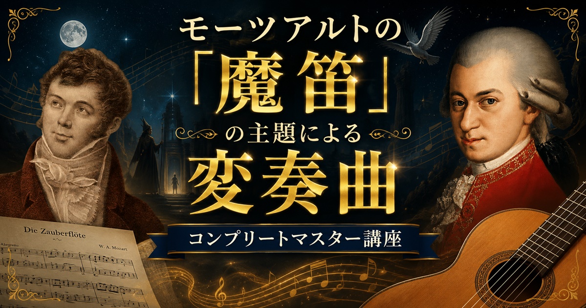「魔笛の主題による変奏」コンプリートマスター講座