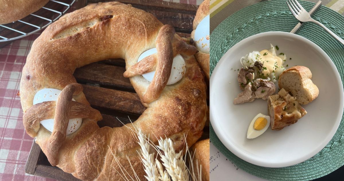 ナポリ復活祭のごちそうパン・Casatiello（カザティエッロ）・オンラインズームレッスン〜