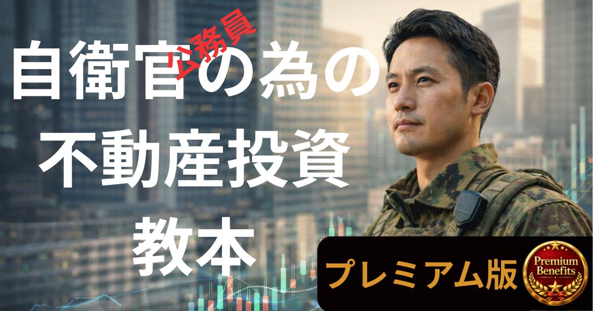 自衛官（公務員）の為の不動産投資教本【全37動画 プレミアム版】