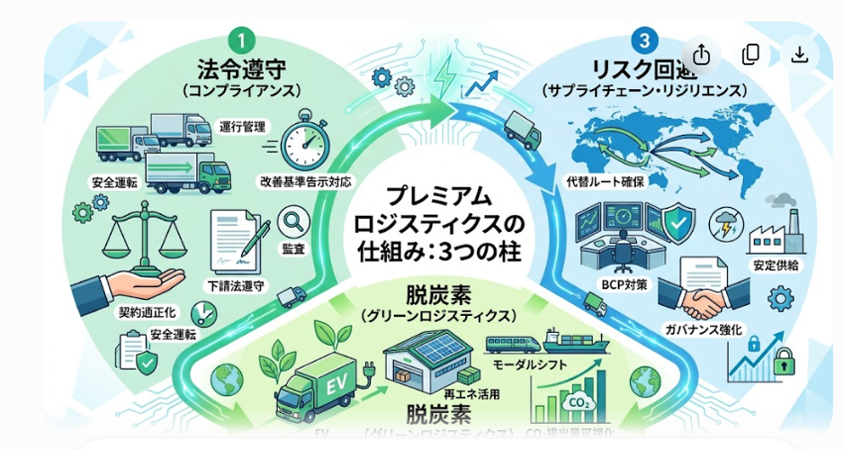 プレミアム・ロジスティクスのすすめ ― 物流13の技術で読み解く、昔と今・価格と価値
